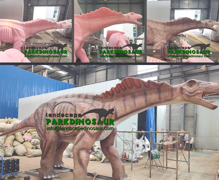 Animatronic Real Size Dinosaur Statue-Production