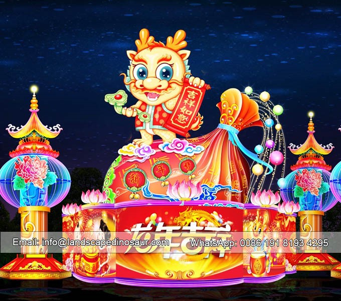 Illuminating Parks with Festival Lanterns-02 Illuminating Parks with Festival Lanterns-02