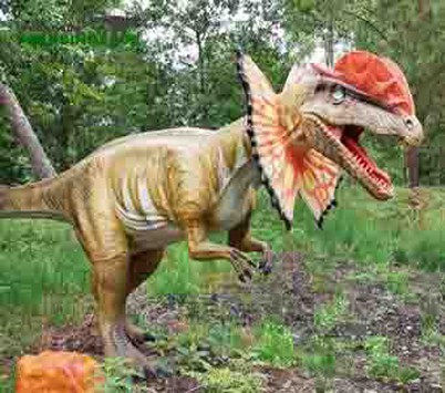 Modèles de dinosaures grandeur nature pour parc personnalisé