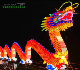 Spectacle de lumière Dragon Lanternes
